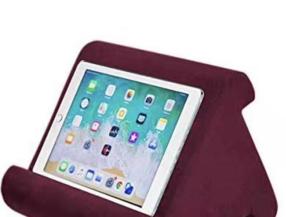 Tablet phone holder soft pillow
