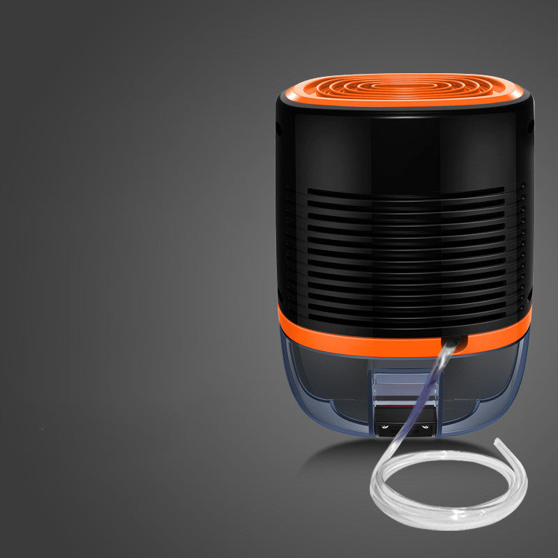 Black and Orange Designed Silent Household Dehumidifier
