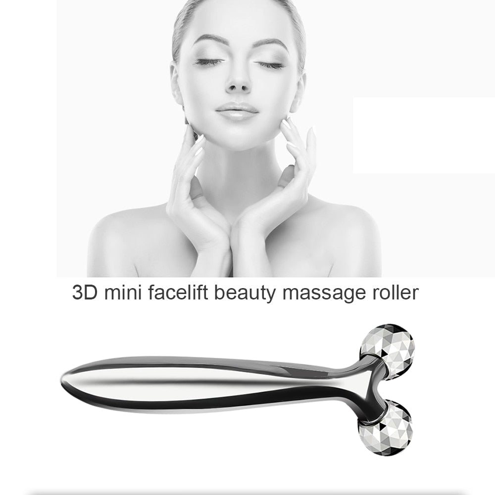3D Roller Massager, Y Shape 360 Degree Rotate Face and Body Shaping, Lifting, Wrinkle Remover, Facial Massage Relaxation Tool