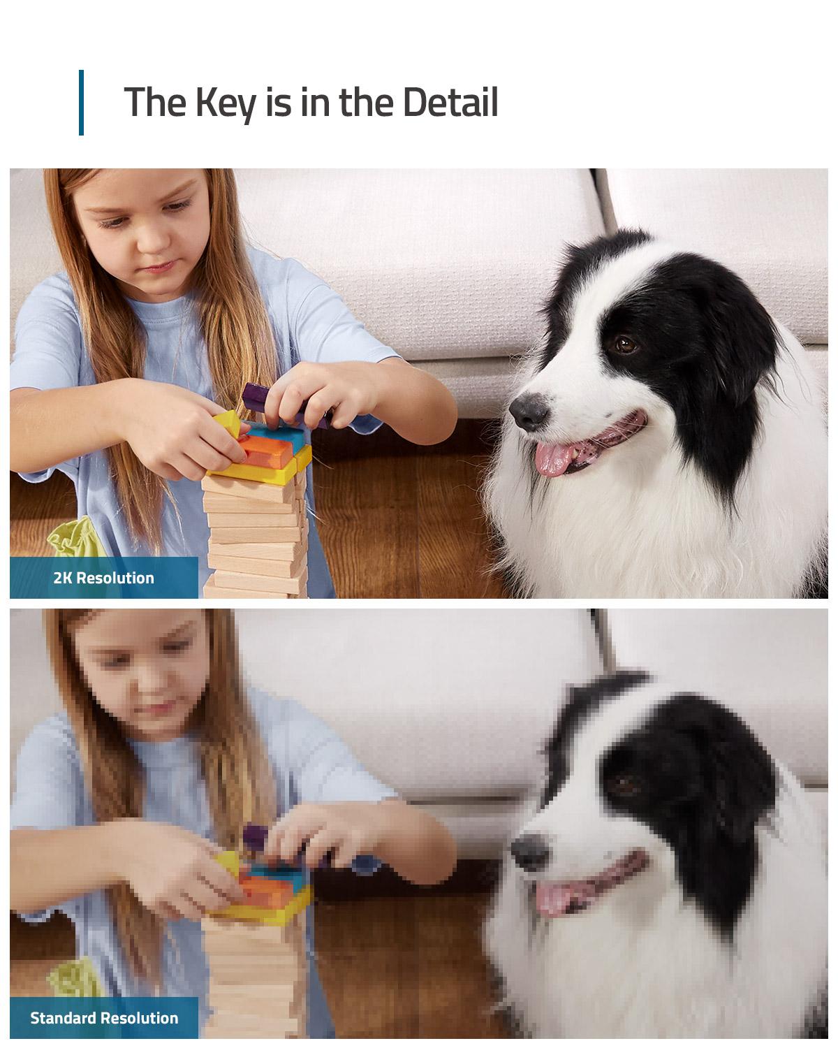 Eufy Security 2K Indoor Cam, security protection protect Indoor mini wifi Camera Human & Pet AI Voice Assistant Compatibility EU