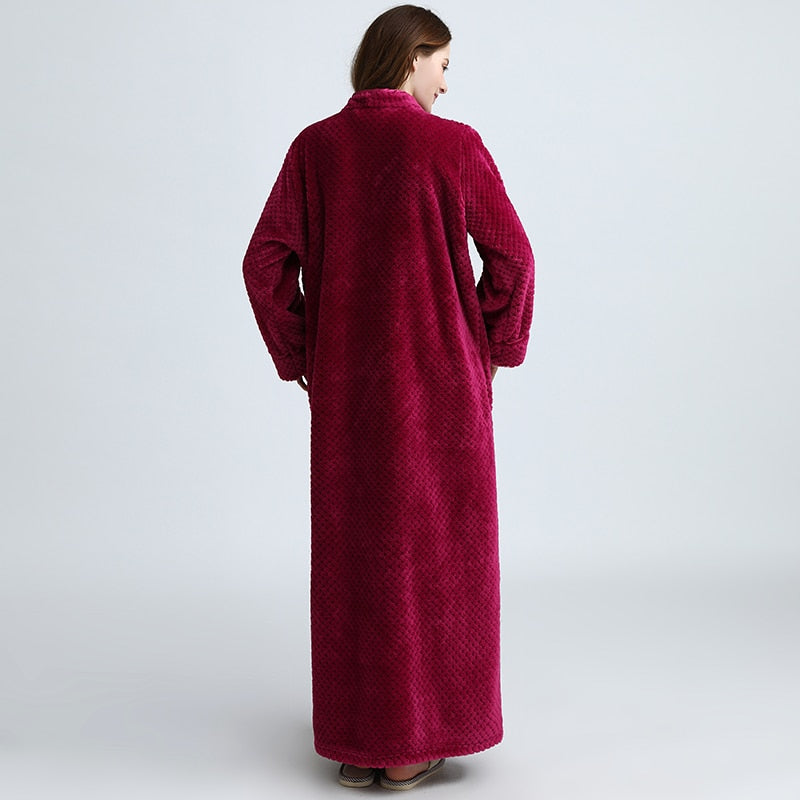 Extra Long Thick Warm Bath Robe