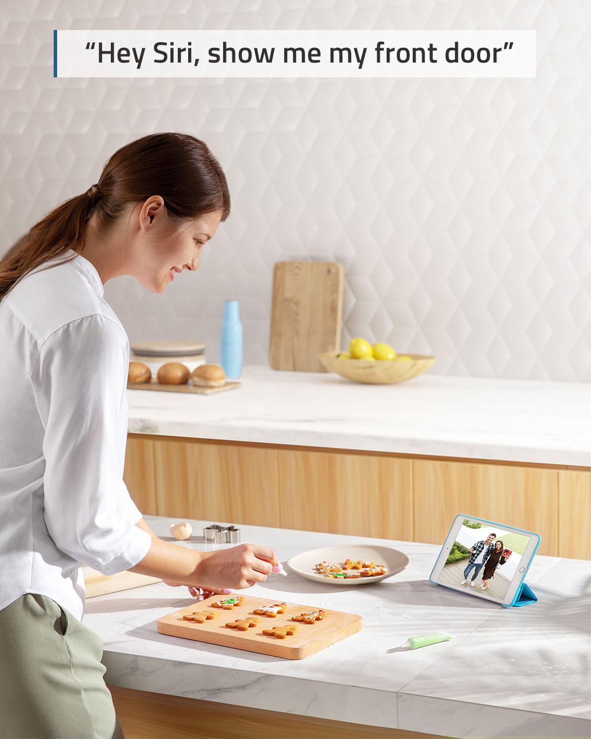 Eufy Security, eufyCam 2 Pro Wireless Home Security Camera System, 365-Day Battery Life, HomeKit Compatibility, 2K Resolution,