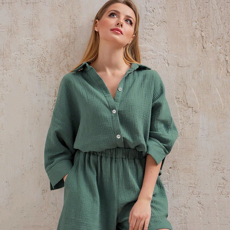 Cotton Pajama Sets For Women