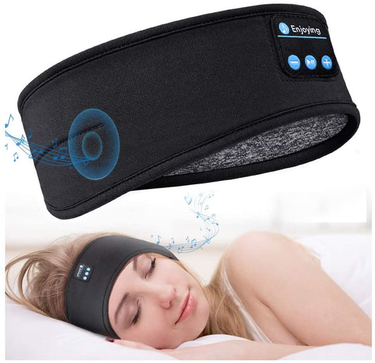 Bluetooth Wireless Headphones Headband and Eye Mask