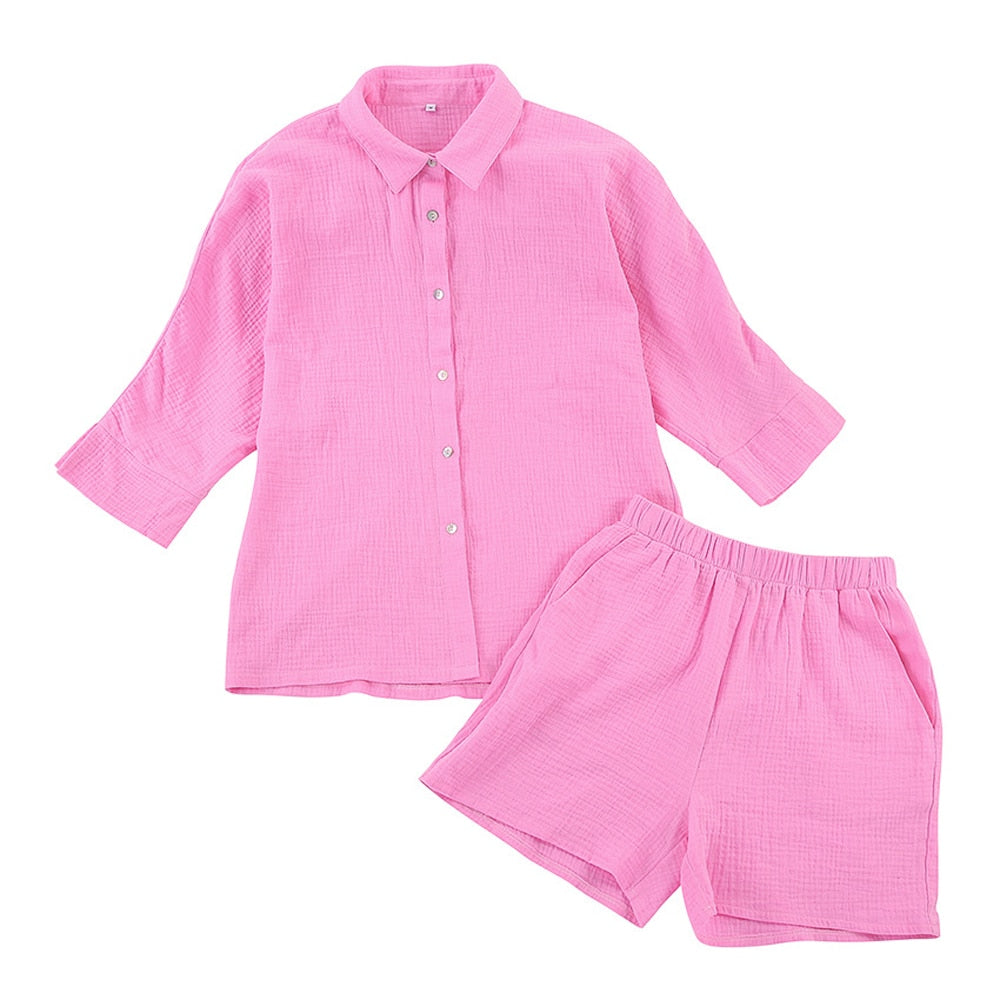 Cotton Pajama Sets For Women
