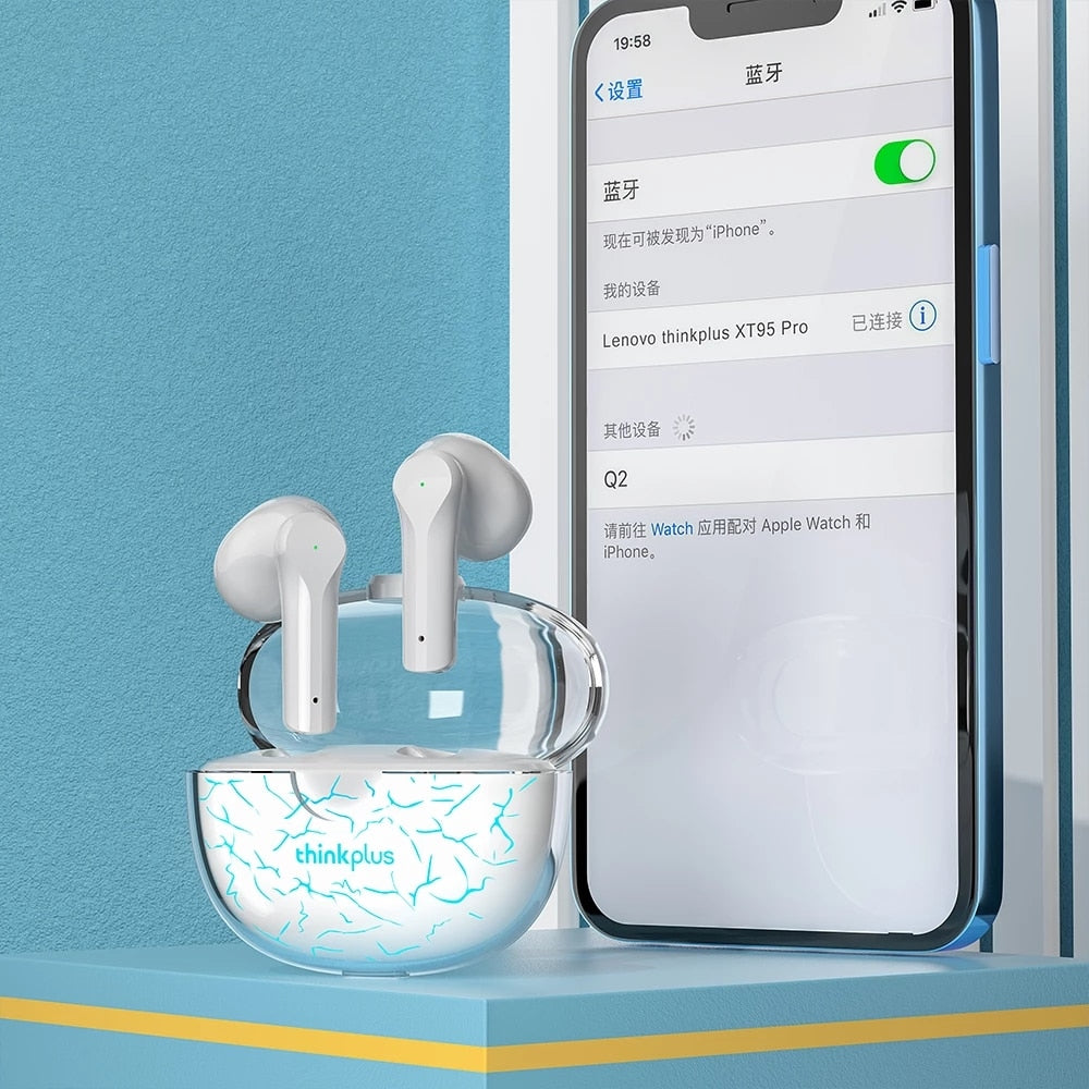 Lenovo XT95 Pro Bluetooth Earphone 9D HIFI Sound Sport Waterproof TWS Wireless Earbuds