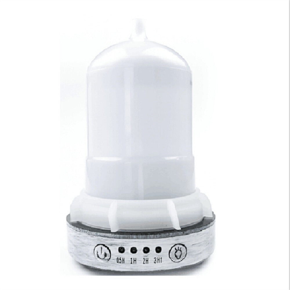 Aroma Diffuser Essential Oil Aromatherapy Metal Diffuser 100mL 7 Color Night Lights for Bedroom 4 Timer Cool Mist Humidifiers