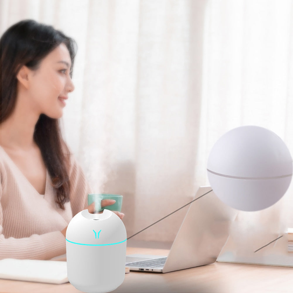 Mini Air Humidifier Aroma Essential Oil Diffuser