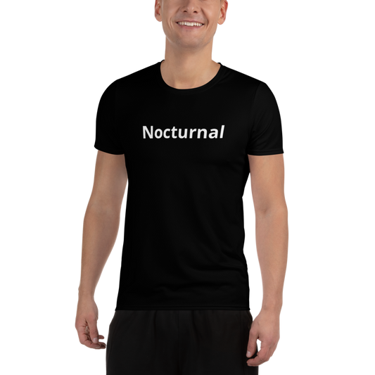 "Nocturnal" Men's Athletic T-shirt