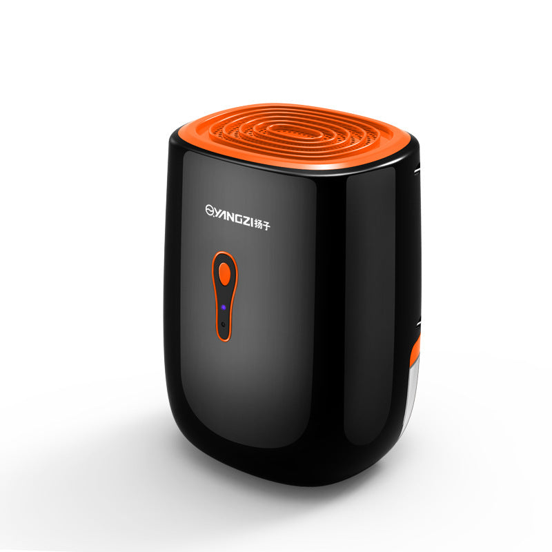 Black and Orange Designed Silent Household Dehumidifier