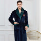 Couple's Flannel Pajamas And Home Wear