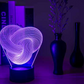 Twist Abstract LED 3D Night Light Touch Colorful Acrylic 3D Table Lamp Decoration Lighting Baby Sleeping Mood Lamp Best Gift