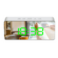 Digital LED multi-function mirror clock
