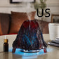 Ultrasonic Air Aroma Diffuser Volcano Humidifier Colorful Night Light Mist Maker Desktop Aroma Sprayer