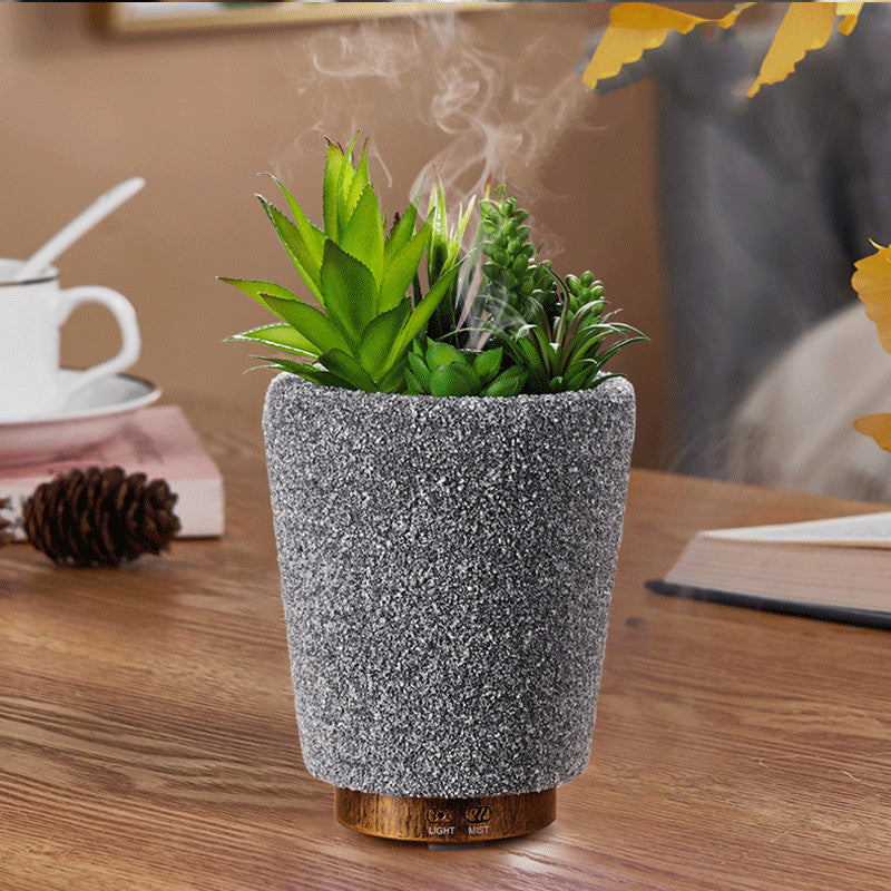 Green Plant Ultrasonic Aromatherapy Humidifier