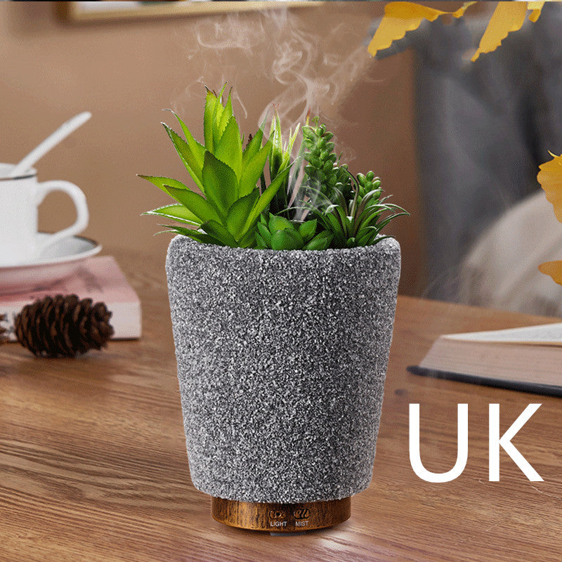 Green Plant Ultrasonic Aromatherapy Humidifier