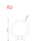 Wooden Art Circular Chandelier Nordic Style Living Room Dining Room Art Lamps