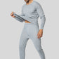 Thermal Underwear Suit Men's Round Neck Polyester Thin Autumn Clothes Winter