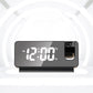 New 3D Projection Alarm Clock LED Mirror Clock Display With Snooze Function For Home Bedroom Office Desktop Table Clock