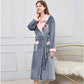 Couple's Flannel Pajamas And Home Wear