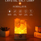 USB Crystal Light Himalayan Salt LED Lamp