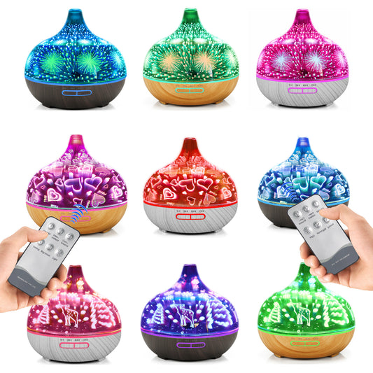 Creative aromatherapy machine glass humidifier