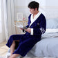 Couple's Flannel Pajamas And Home Wear