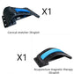 Neck Shoulder Stretcher Relaxer Cervical Chiropractic Traction Device Pillow For Pain Relief