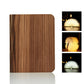 Turning And Folding LED Wood Grain Book Light