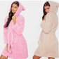 Furry ear lace casual pajamas