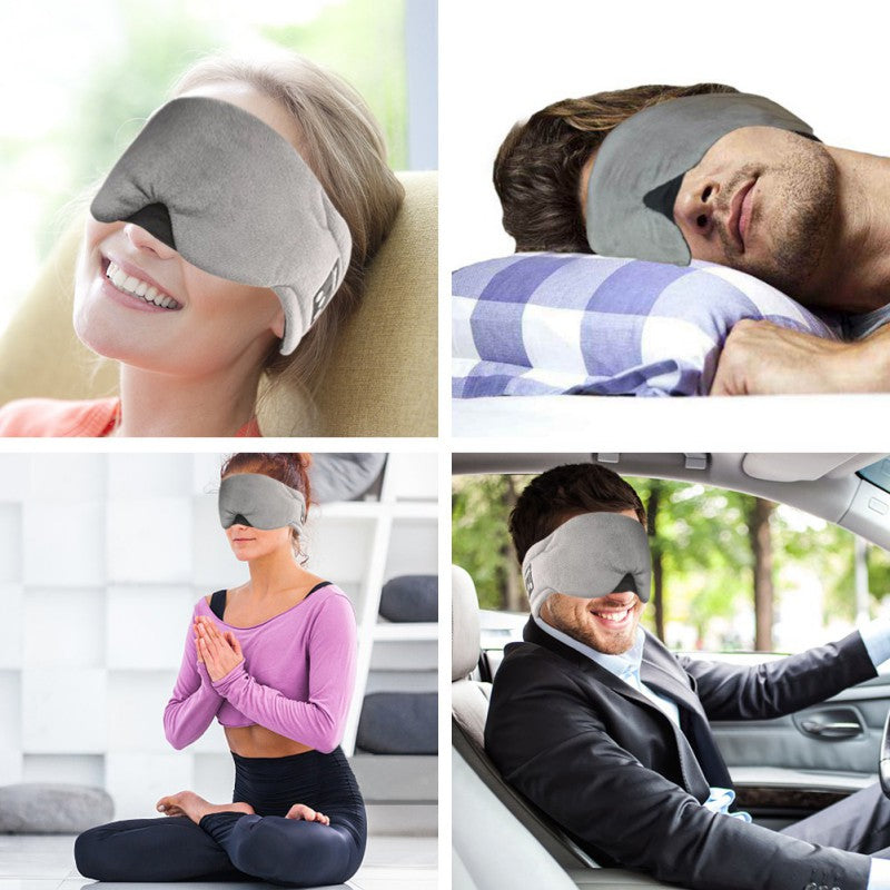 Washable Sleep Earphone Eye Mask Wireless Bluetooth