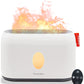 Flame Humidifier 200ml 3D Flame Aroma Diffuser With Remote Control