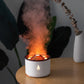 New Two-color Spray Ring Volcano Humidifier