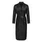 Men's Satin Rayon Robe Gown Solid Color Kimono