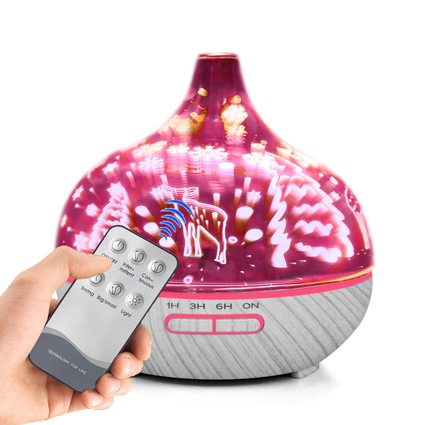 Creative aromatherapy machine glass humidifier