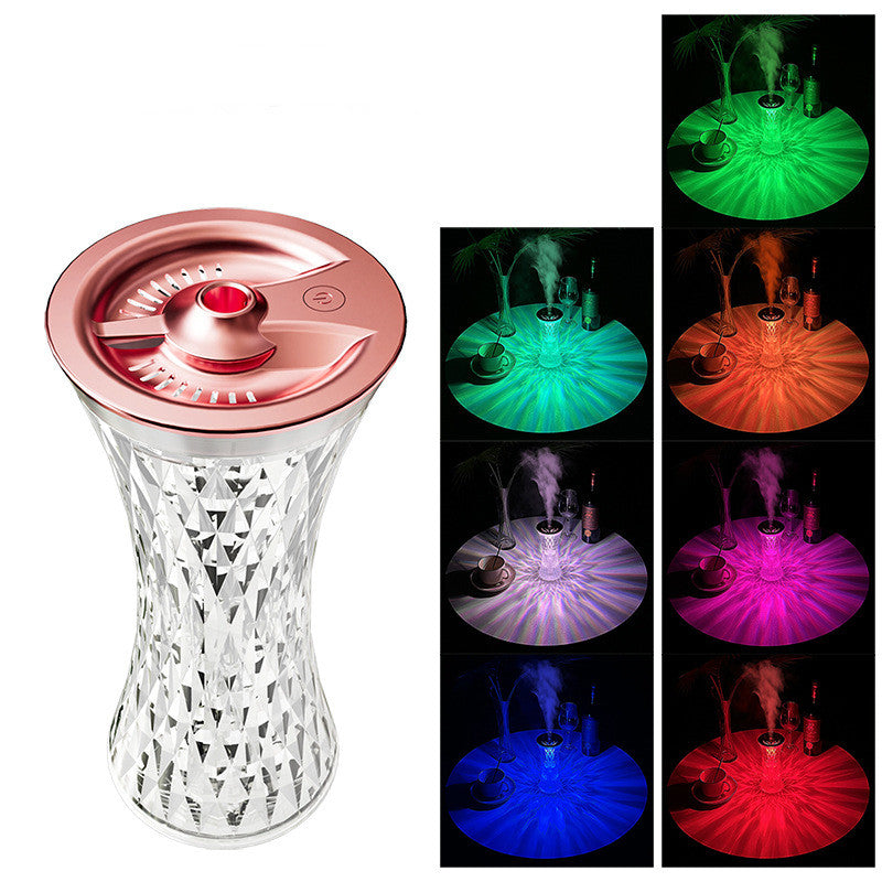 Wild Waist Humidifier Desktop Atomizer Romantic Atmosphere Lamp Crystal Lamp Night Light