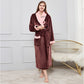 Couple's Flannel Pajamas And Home Wear