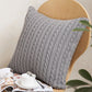 Knitting Fashion Throw Pillow Cases Cafe Sofa Cushion Cover Home Decor