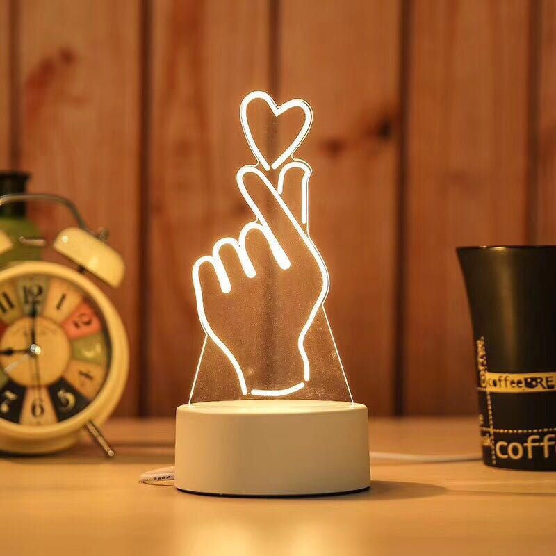 Bedroom bedside creative electronic night light