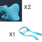 Neck Shoulder Stretcher Relaxer Cervical Chiropractic Traction Device Pillow For Pain Relief