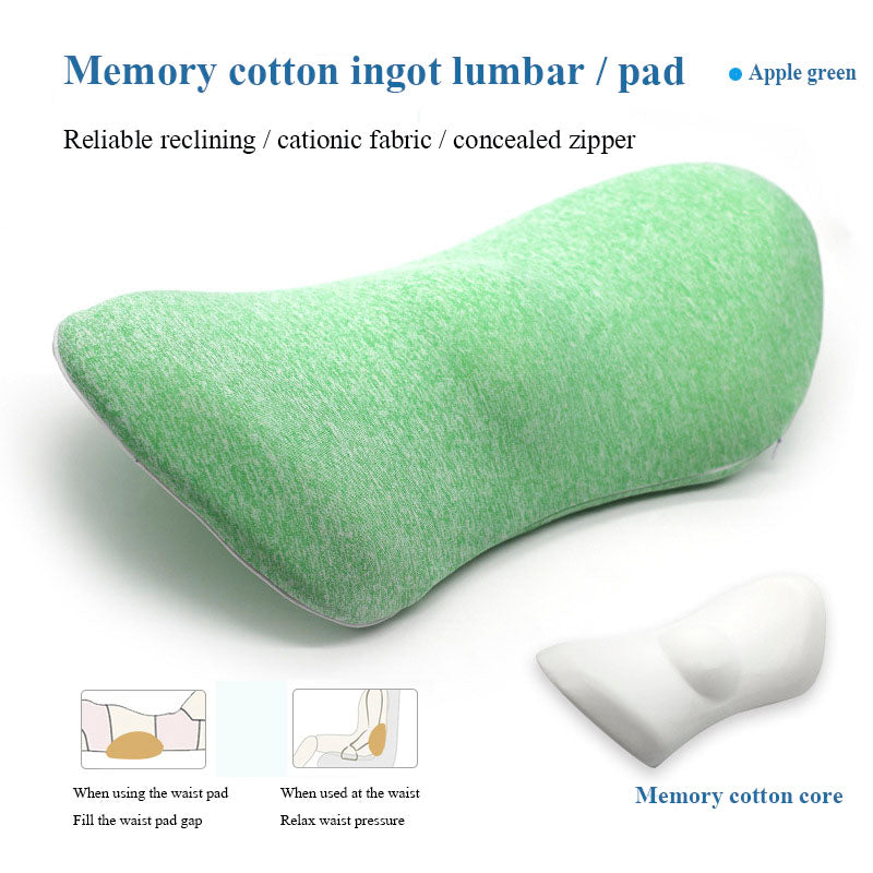 Lumbar Support Pillow For Side Sleepers Pregnancy Relieve Hip Coccyx Sciatica Pain Machine Chair Back Cushion Waist Car Seat