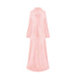 Winter Long Robes For Women Plush Coral Fleece Wearable Blanket Sofa Home Clothing