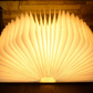Turning And Folding LED Wood Grain Book Light