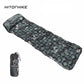 Outdoor Sleeping Pad Inflatable Mattress with Pillow, Travel Mat Folding Bed Ultralight Air Cushion