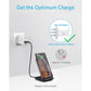 Anker Wireless Charger, 10W Max PowerWave Stand Upgraded, Qi-Certified, 7.5W for iPhone 11, 11 Pro, 11 Pro Max(No AC Adapter)