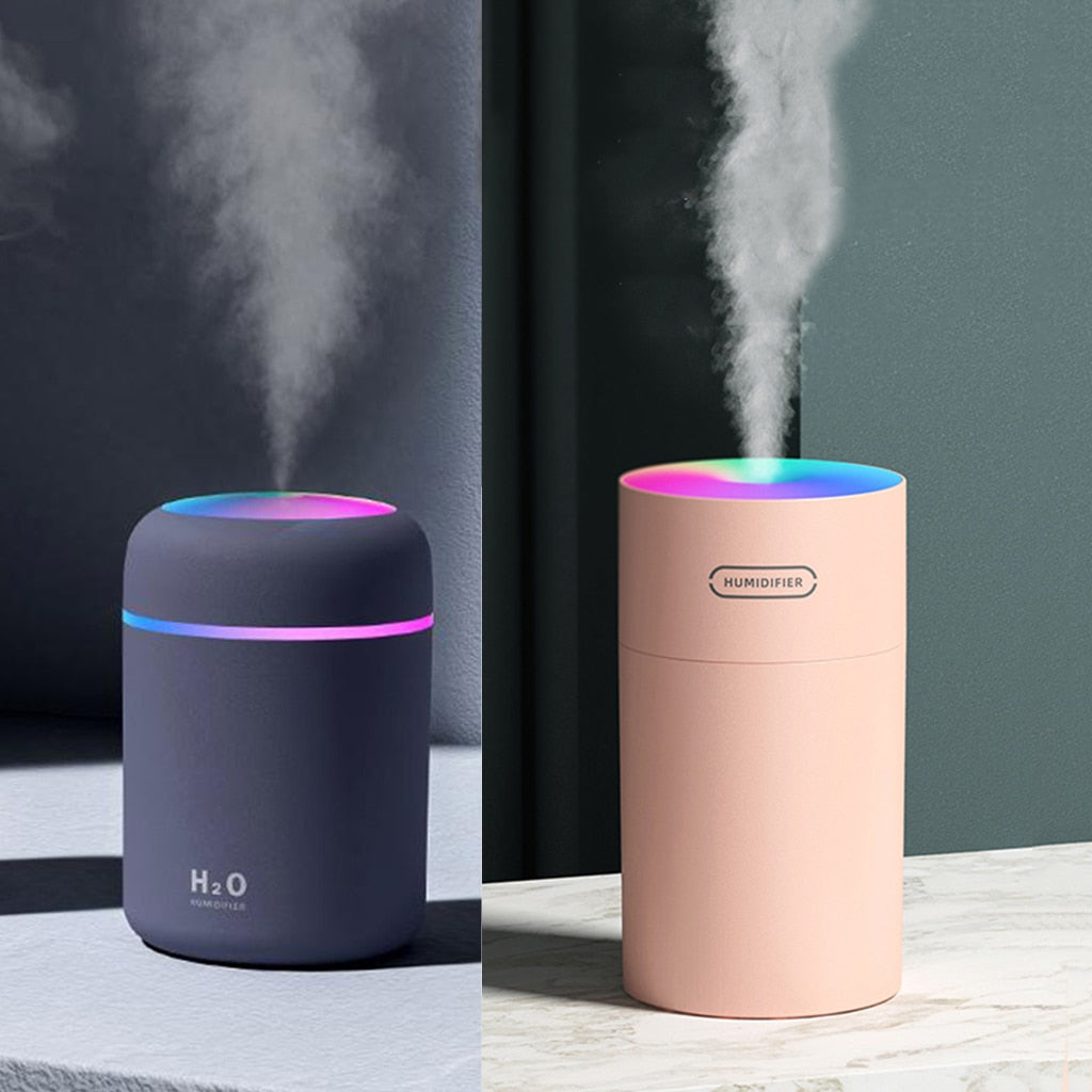 Mini Air Humidifiers Ultrasonic Aroma Essential Oil Diffuser