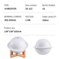 Ultrasonic Mini Air Humidifier 200ML Aroma Essential Oil Diffuser for Home Car USB Fogger Mist Maker with LED Night Lamp