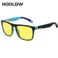 Night Vision Glasses, Polarized Sunglasses Yellow Lens Anti-Glare Goggle Night Driving Sun glasses UV400