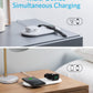 Anker Wireless Charging Station, 2 in 1 PowerWave+ Pad with Holder for Apple Watch 5/4/3/2, Wireless Charger for iPhone 11, Pro,