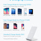 Anker Wireless Charger, 2-Pack PowerWave Stand Upgraded, Qi-Certified, Fast Charging for iPhone 12, 12 Mini, (No AC Adapter)